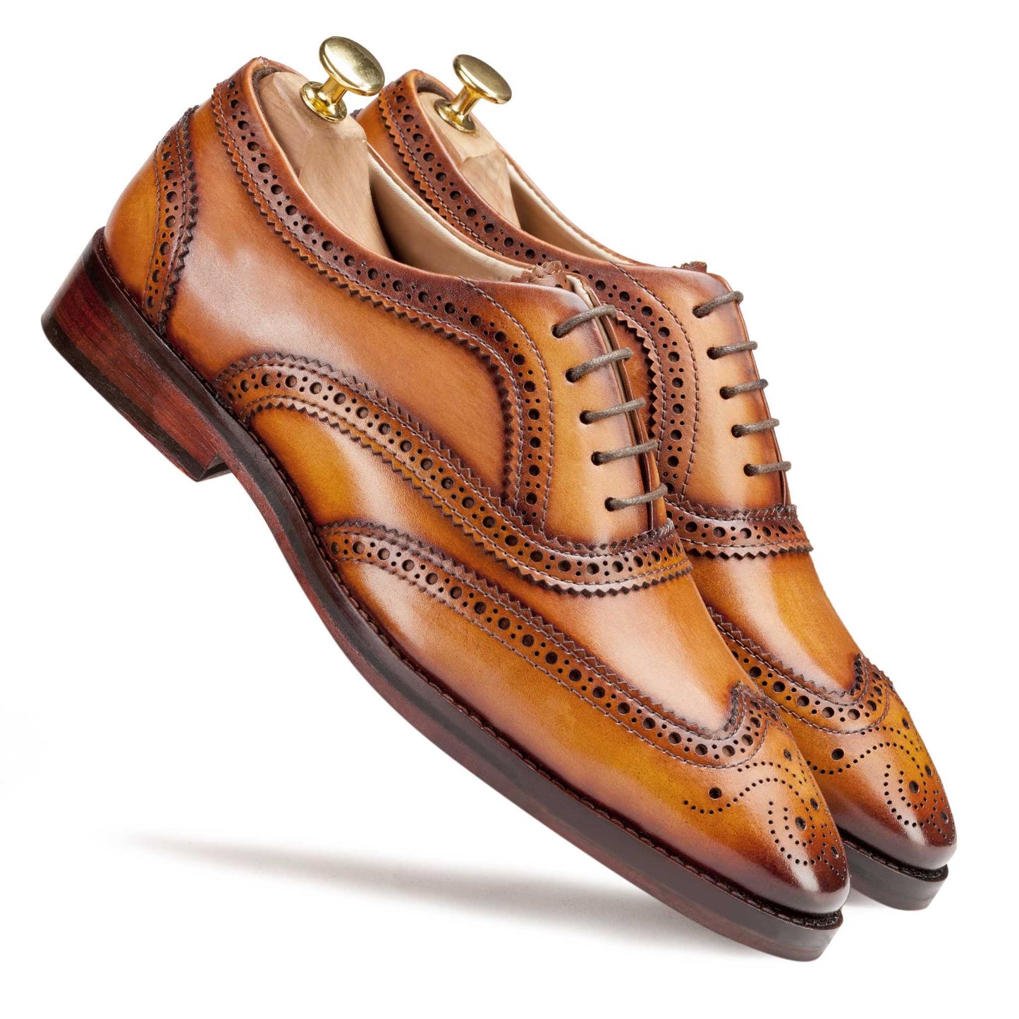 Wingtip Oxford Light Tan