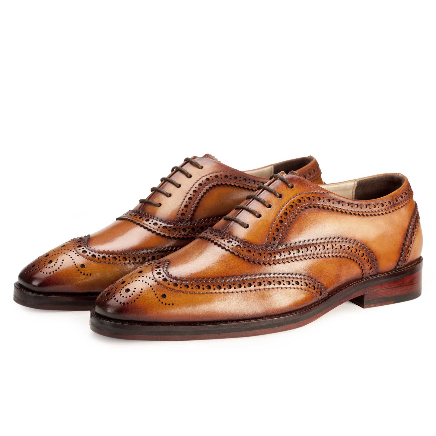 Wingtip Oxford Light Tan