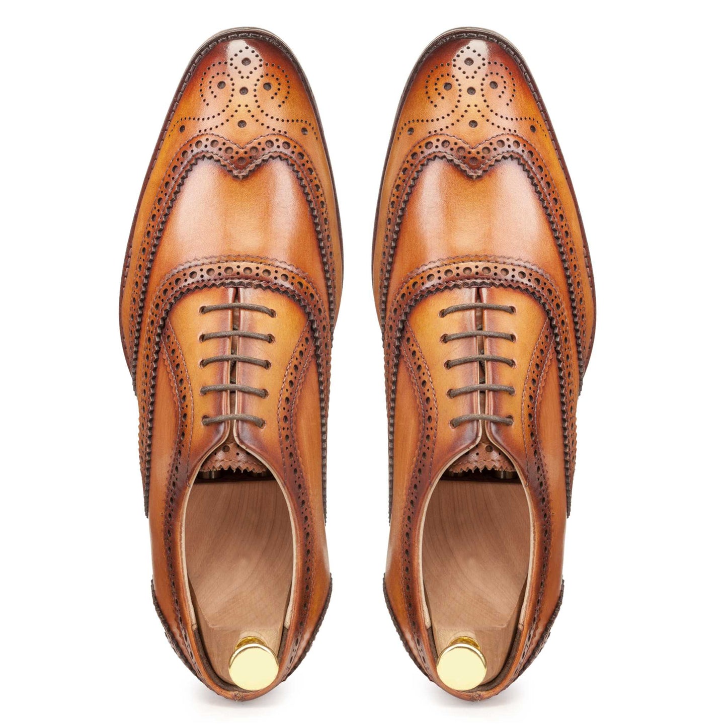 Wingtip Oxford Light Tan