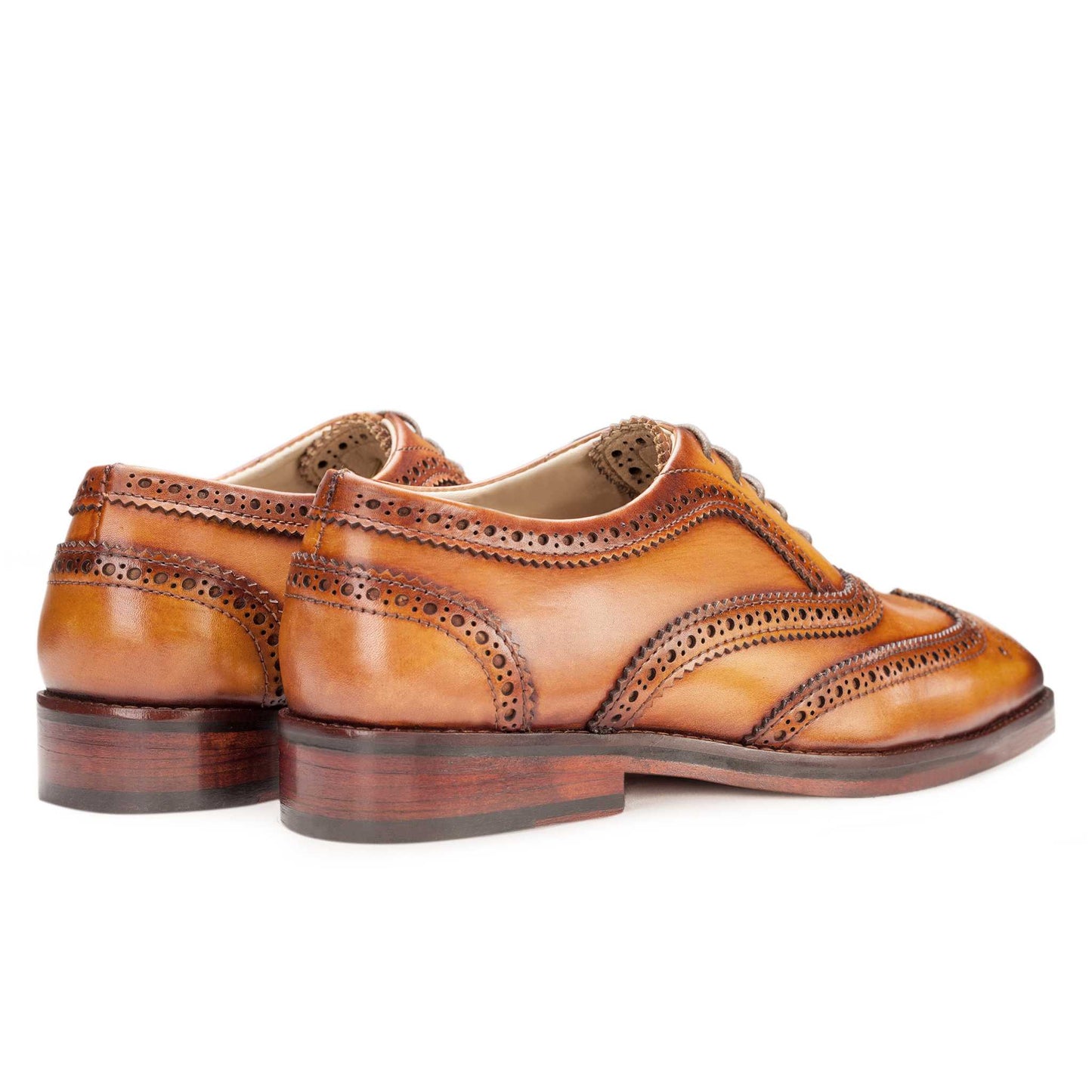 Wingtip Oxford Light Tan