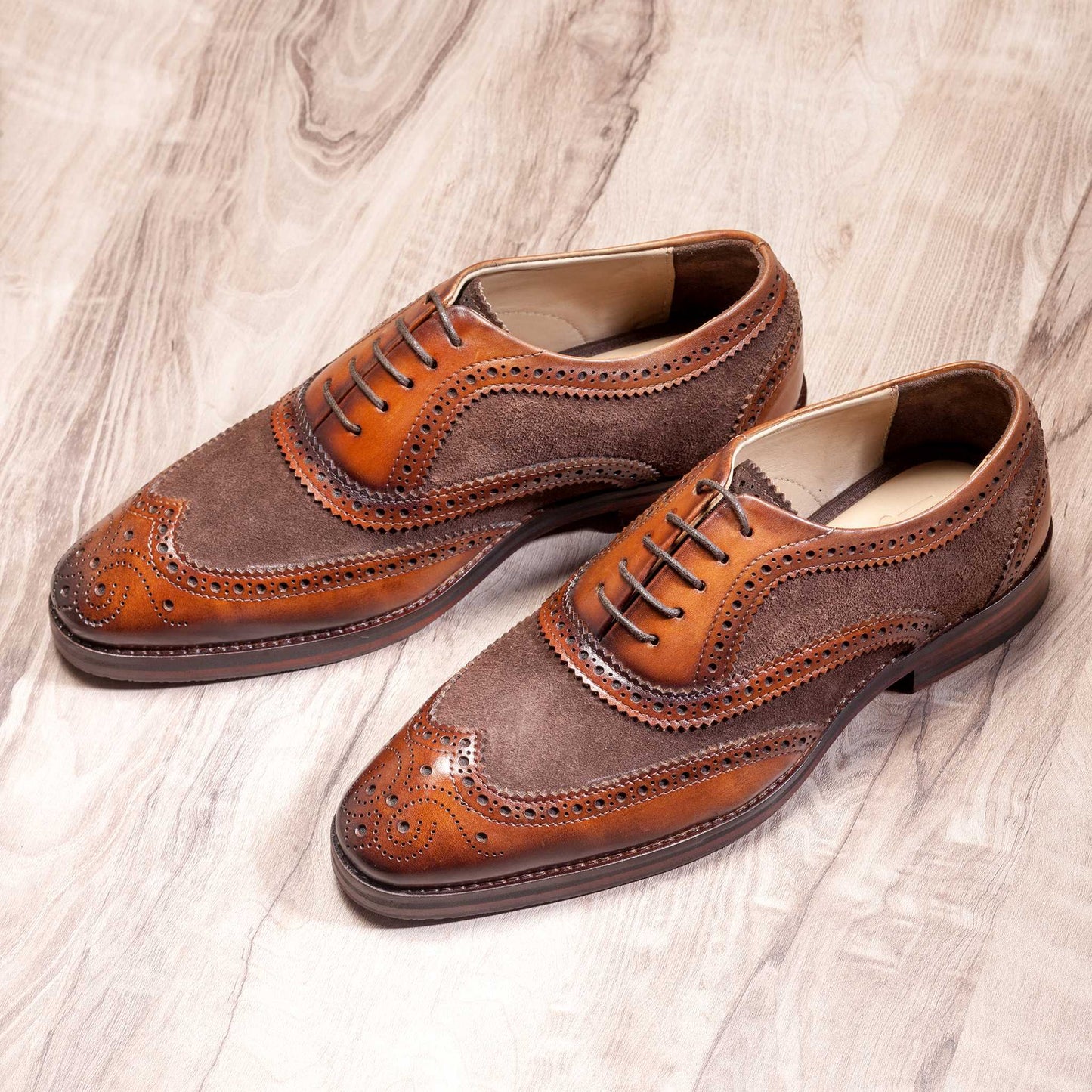 Wingtip Oxford Brown Spectators