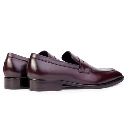 Side and back view of Dark Brown colour Double Monkstrap formal shoes in leather with Blake stitched leather sole